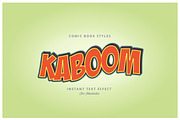Comic and Cartoon Text Effects (AI), a Layer Style Add-On by Vector Galore (Thumbnail 3 of 11)