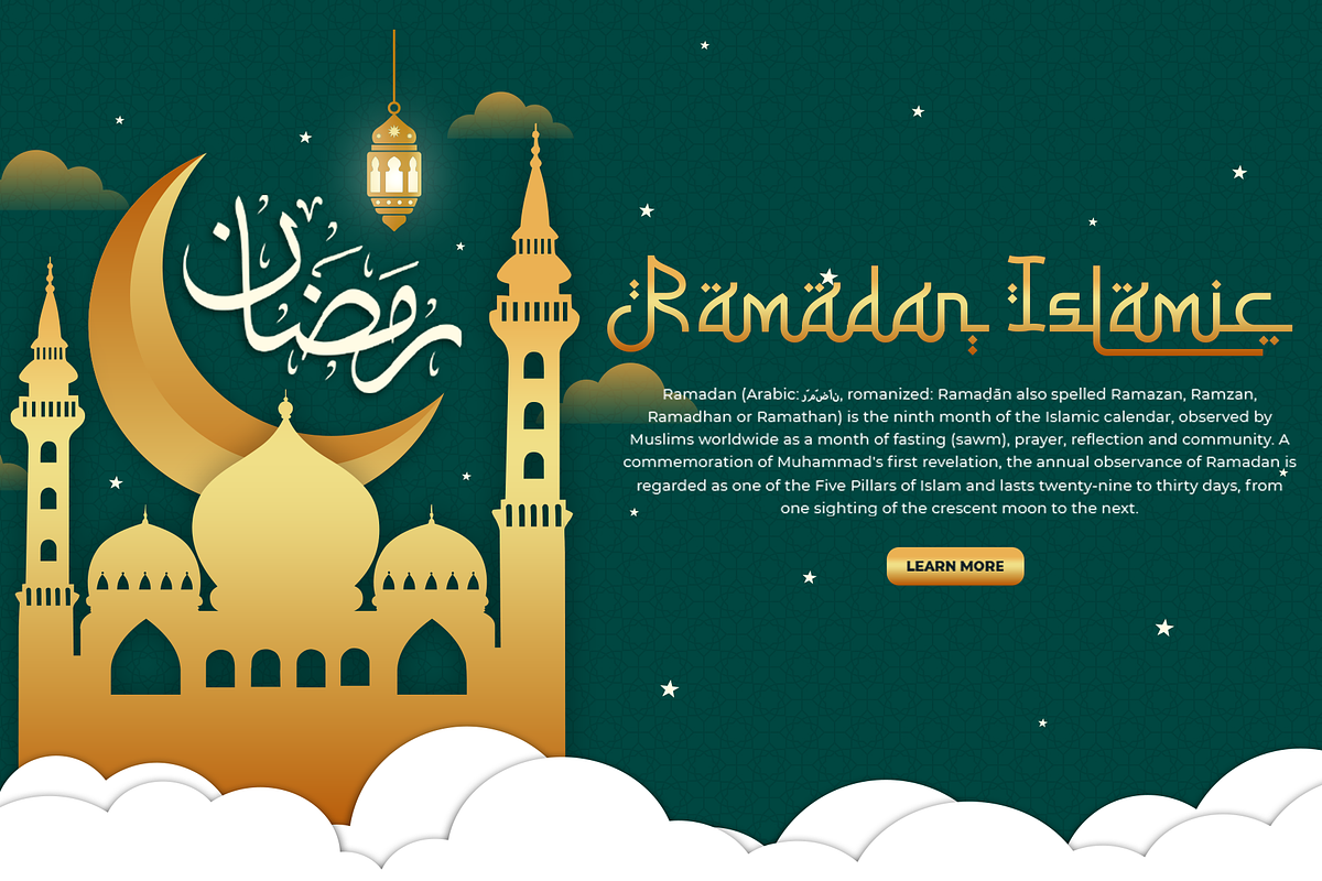 Ramadhan Arabic – Modern Arabic Font, a Handwritten Font by overlaytemplates (Photo 2 of 6)