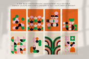 Curvy Abstract Geometric shapes, a Pattern Graphic by Mazarine Silver (Thumbnail 6 of 9)