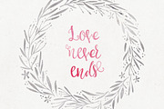 Caricia - handdrawn font, a Script Font by Favete Art (Thumbnail 8 of 8)