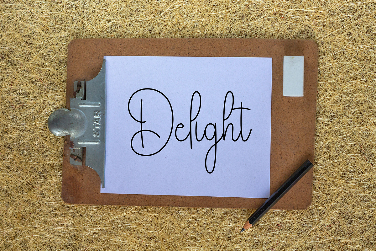 Darling Birthday, a Handwritten Font by FreshTypeINK (Photo 7 of 8)