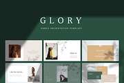 Glory Keynote Template, a Presentation Template by Simple P. (Thumbnail 1 of 9)