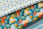 Easter watercolor set, colored eggs, an Illustration by Artmanata (Thumbnail 8 of 14)