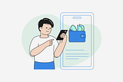 Payment Transaction Illustration, an Object Graphic by Jump Studio (Thumbnail 11 of 12)