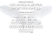 Angel Wings | Script Font, a Handwritten Font by Scratchones (Thumbnail 7 of 9)