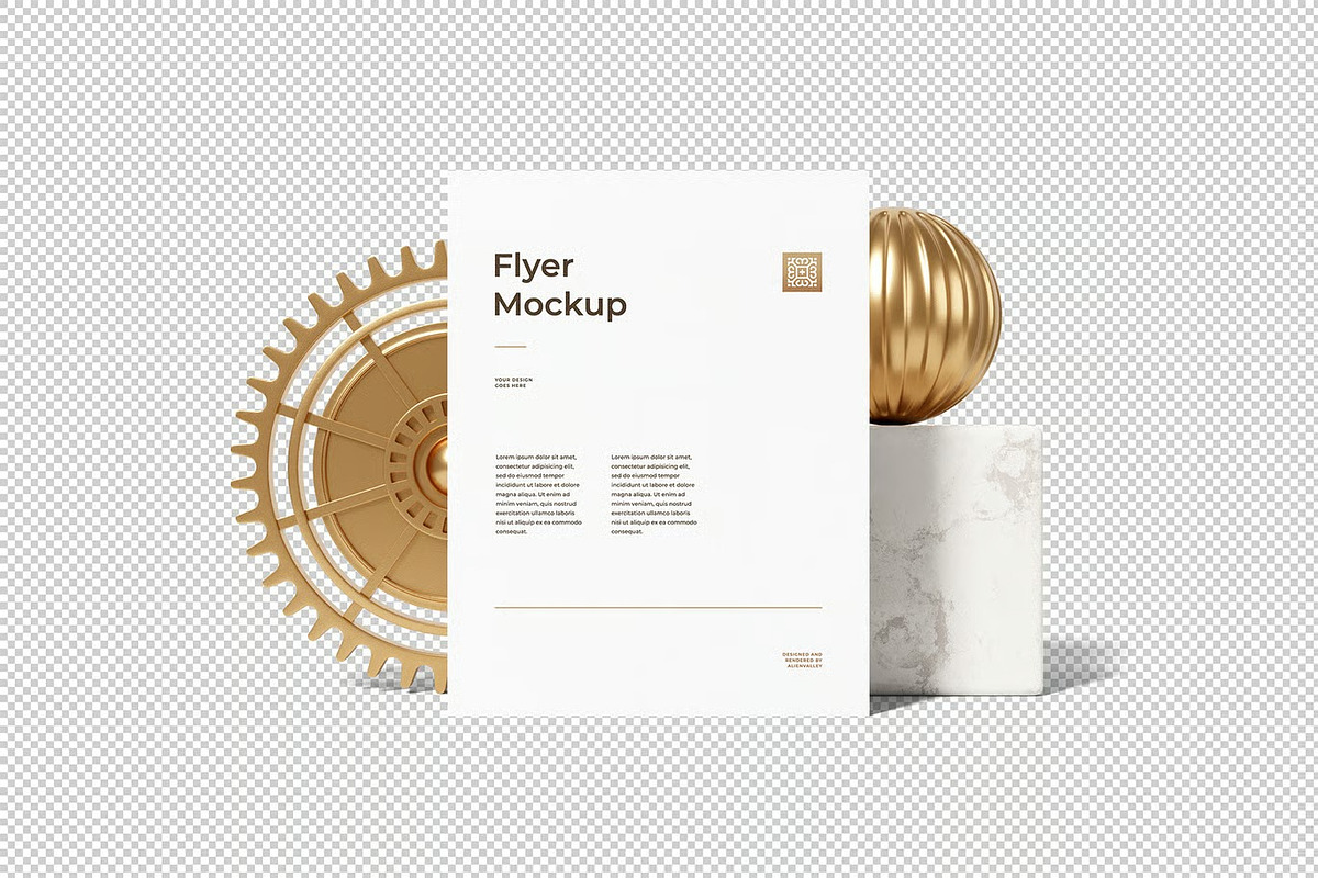 Flyer Mockup, an Advertising Mockup by zpackcreative (Photo 3 of 4)