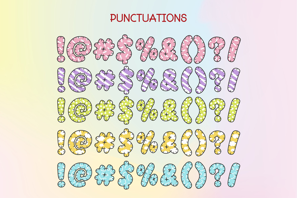 Sweetie Frost - 5 Color Fonts, a Sans Serif Font by Adalin Shop (Photo 4 of 6)