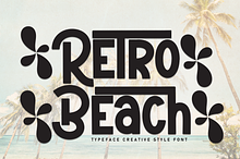 Retro Beach | Script Font