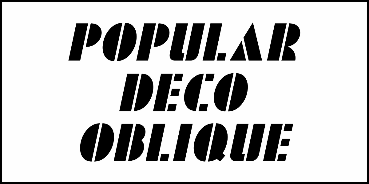 Popular Deco JNL, a Serif Font by Jeff Levine Fonts (Photo 4 of 5)