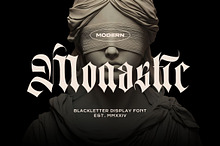 Monastic - Vintage Gothic Font