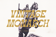 Vintage Monarch - Retro Fonts, a Serif Font by Pen Culture (Thumbnail 1 of 7)
