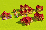 Medieval Town, an Architecture 3D Model by Souchenki (Thumbnail 12 of 15)