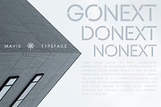 MAVIS SANS - FUTURISTIC TYPEFACE, a Sans Serif Font by CCS Type (Thumbnail 14 of 20)