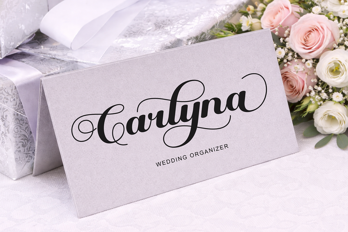 August Wedding, a Script Font by Creative Keelik (Photo 4 of 10)