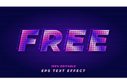 Modern Colorful Free Text Effect, a Layer Style Add-On by mijli (Thumbnail 1 of 2)