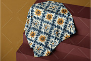 Morocco Blue and White Patterns, a Pattern Graphic by Canvas Craft (Thumbnail 7 of 9)