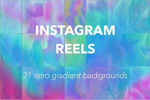 Instagram Reels Gradient templates
