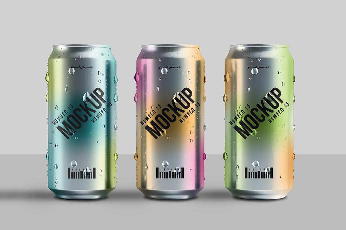 Aluminum Thin Can Mockups, an Advertising Mockup by CreativeShaper (Photo 1 of 2)