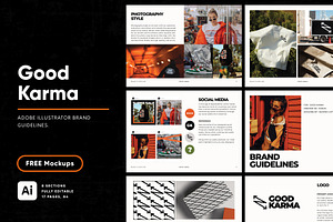 Clothing Brand Guidelines Template