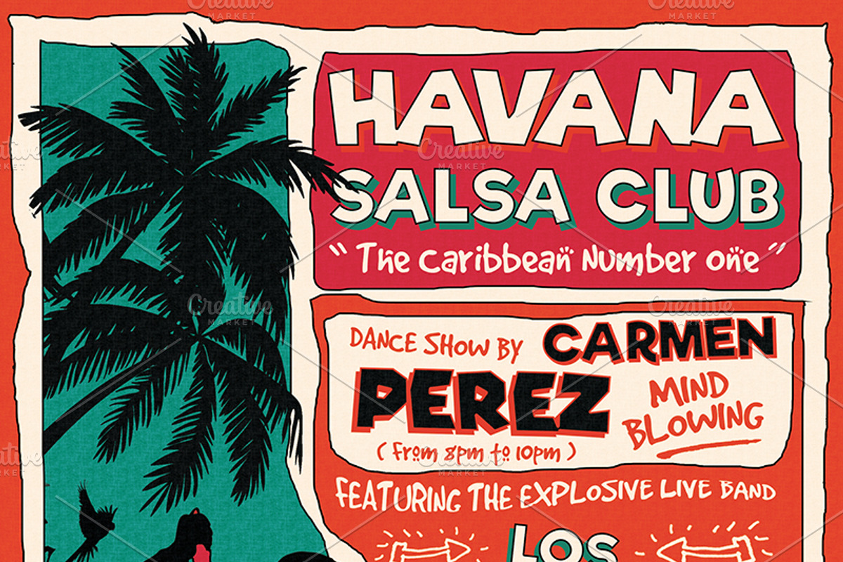 Salsa Dance Flyer Bundle, a Flyer Template by ThatsDesignArt (Photo 6 of 7)