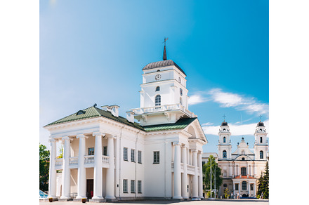 White Building Old City Hall In, an Architecture Photo by Our Amazing World