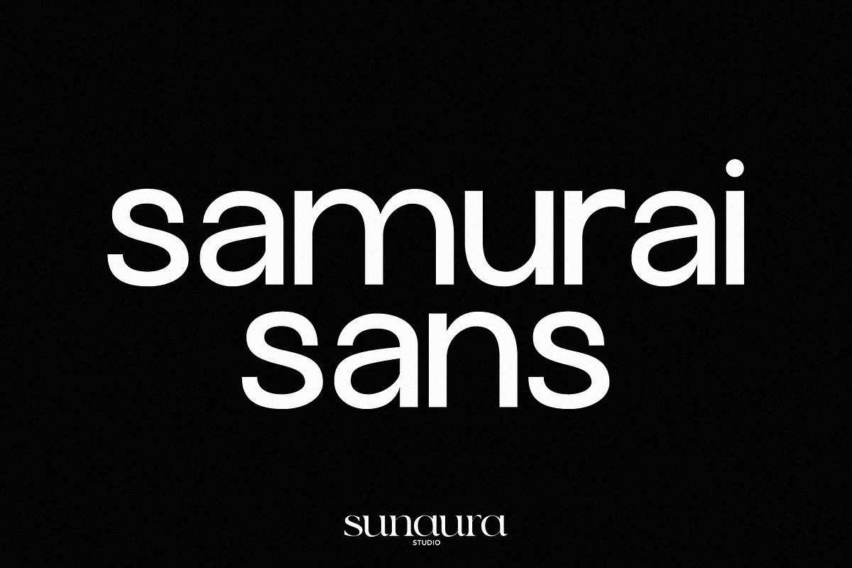 Samurai Sans Serif, a Sans Serif Font by Schrifted Type (Photo 1 of 8)