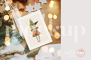 Christmas Card Mockup, a Product Mockup by MoMockups (Thumbnail 4 of 5)