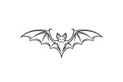 Minimal Horror Bat Silhouette Bundle, an Illustration by Designs_River (Thumbnail 21 of 51)