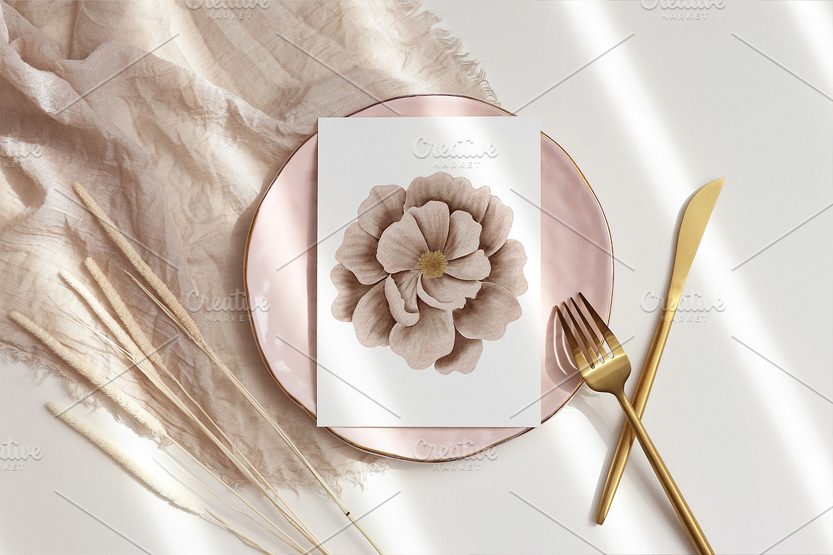 Watercolor Winter Florals Collection, a Decorative Illustration by BarvArt (Photo 4 of 14)