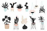 Tropical plants collection, a Decorative Illustration by Letto studio (Thumbnail 4 of 4)