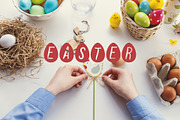 Easter Eggs Font, a Font by vladocar (Thumbnail 2 of 4)