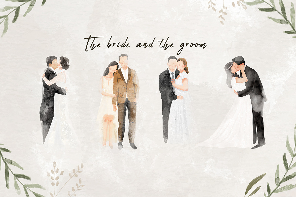 Wedding map creator watercolor, an Illustration by Cocoa studio by Eliza M (Photo 9 of 18)