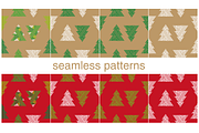 Christmas Cards & Patterns, a Card Template by Tkoko vectors & patterns (Thumbnail 9 of 12)
