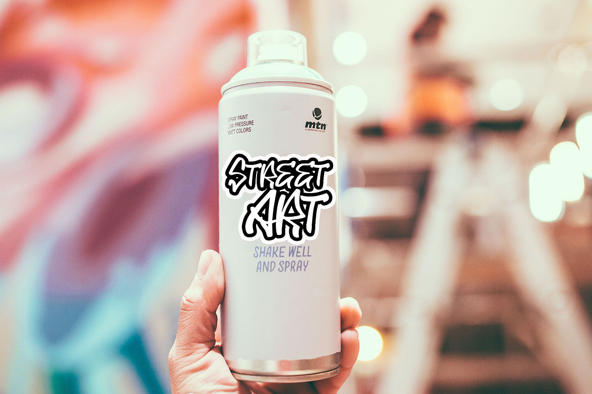 FABERK Graffiti Font, a Handwritten Font by NTC Graphic (Photo 4 of 9)