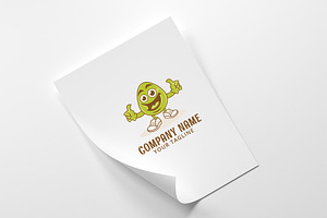 Potato Cartoon - Template Logo