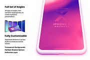 22 iPhone X Mockups, a Graphic by Mockup Store (Thumbnail 5 of 6)