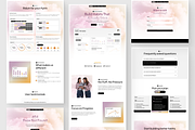 SAAS Habit Tracker Figma Template, a Landing Page Template by Rozepaars Design (Thumbnail 2 of 2)