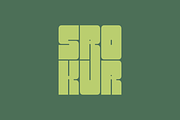 Srokur - Modern Condensed Typeface, a Sans Serif Font by Letterna (Thumbnail 1 of 4)