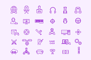 30 Online Gaming Icons, an Outline Icon by Creative VIP (Thumbnail 2 of 5)