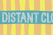 Distant Cloud, a Font by pizzadudedotdk (Thumbnail 1 of 8)