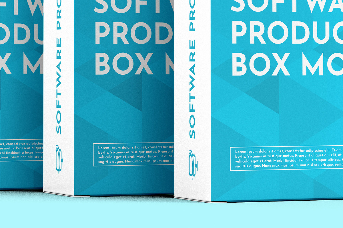 Software Product Box Mockup, a Packaging Mockup by Illusiongraphic (Photo 21 of 25)