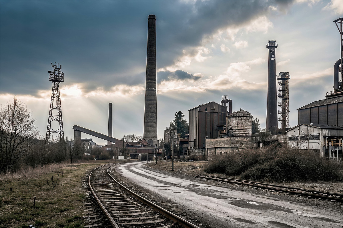 Industrial Factory Bundle, a Technology Illustration by StockVerse Creative (Photo 3 of 7)