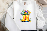 Cute Summer Gardening Clipart, an Illustration by DreamCafeArt (Thumbnail 5 of 9)