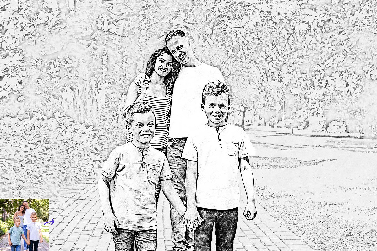 Realistic Drawing & Sketch Effect, an Action Add-On by MRI STUDIO (Photo 22 of 27)