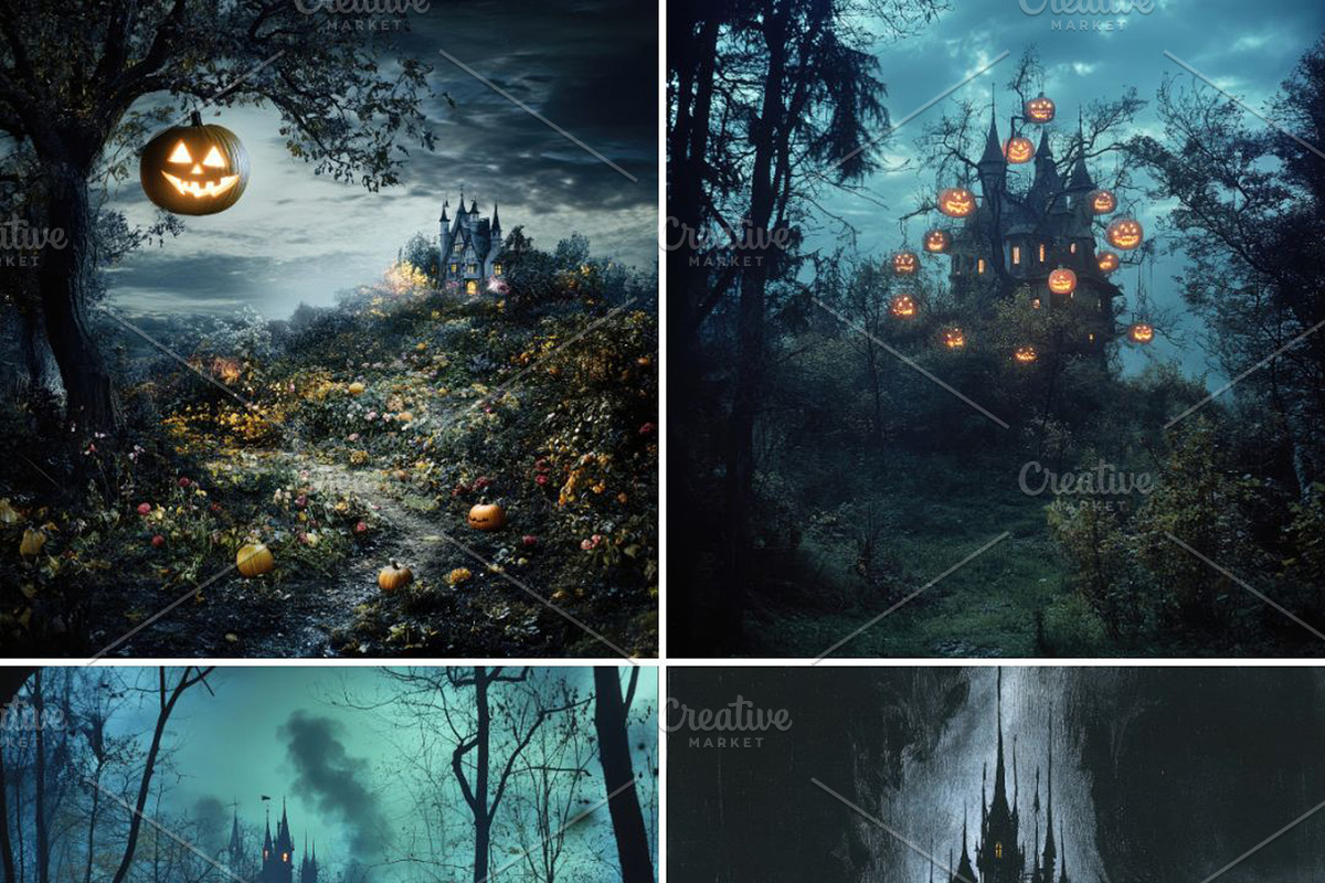 Haunted Worlds, a Seasonal Illustration by pictures for you (Photo 6 of 32)