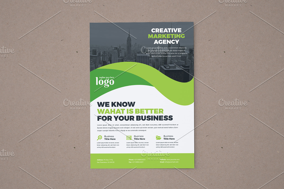 Flyer Template, a Flyer Template by Alice_s (Photo 3 of 10)