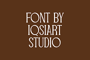 Qeogoos - Modern Logo Font, a Serif Font by Iqsiart Studio (Thumbnail 4 of 8)