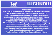 Affluent font, a Sans Serif Font by weknow (Thumbnail 6 of 8)