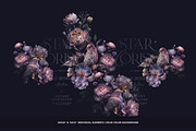 Violet Floral Birds Pattern, a Pattern Graphic by paper aesthetic (Thumbnail 8 of 9)