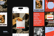 Foam – Instagram Feed Templates, a Social Media Template by Twelve Four Studio (Thumbnail 1 of 7)